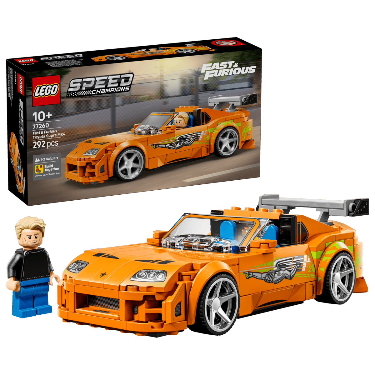Lego SC Fast and the Furious Toyota Supra 77260
