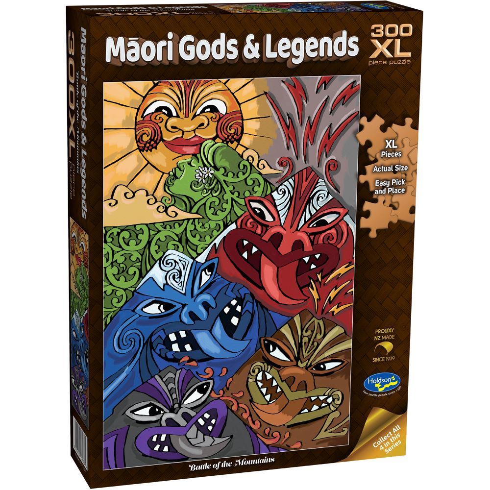 Maori Gods & Legends Battle of Mountains 300pc (7685107613895)
