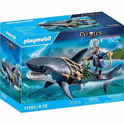 PL Giant Shark with Pirate (8495649423559)