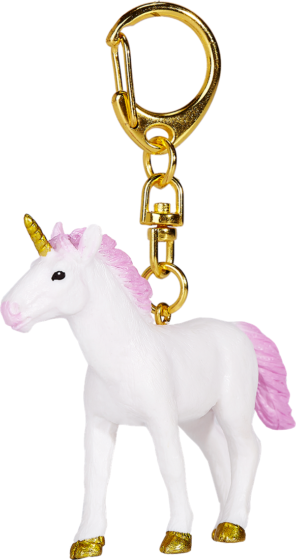 Mojo Standing Light Pink Unicorn Keychain (8478554783943)