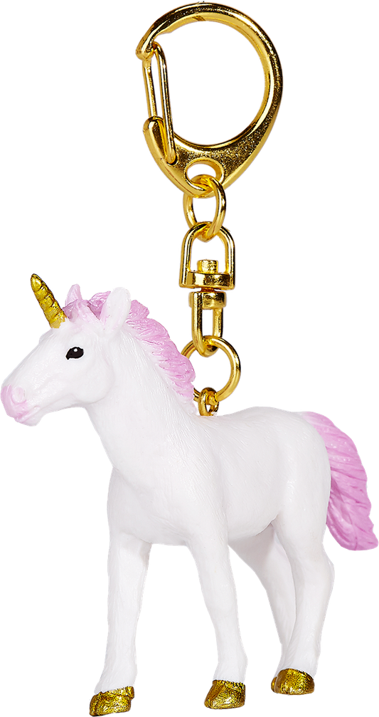 Mojo Standing Light Pink Unicorn Keychain (8478554783943)
