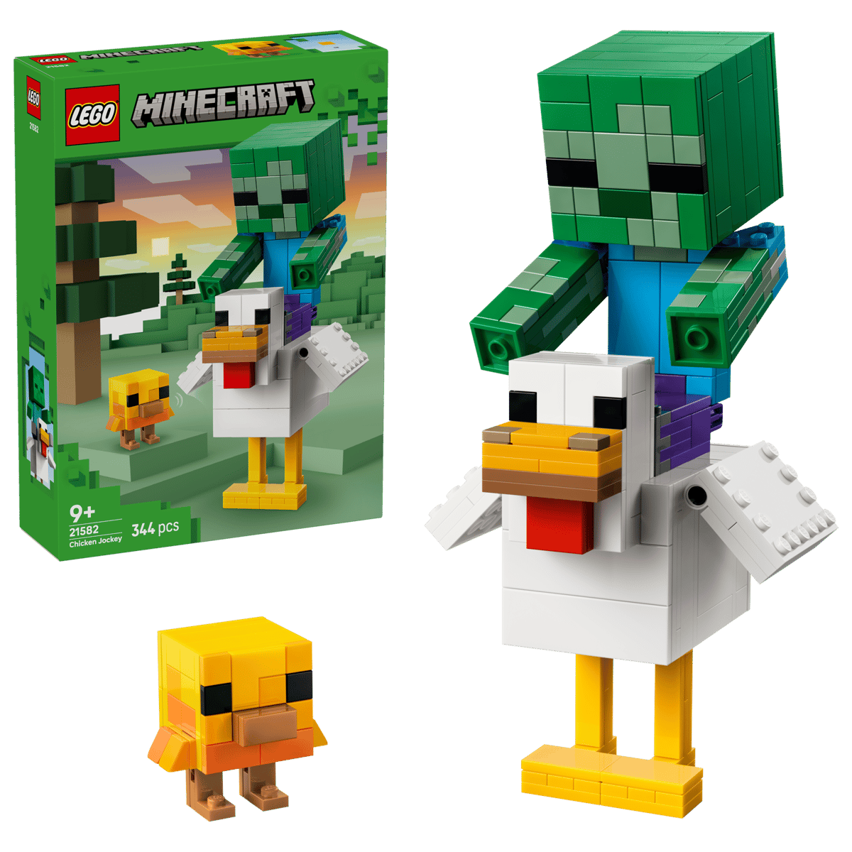 Lego MC Chicken Jockey 21582