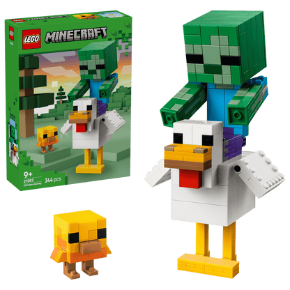 Lego MC Chicken Jockey 21582