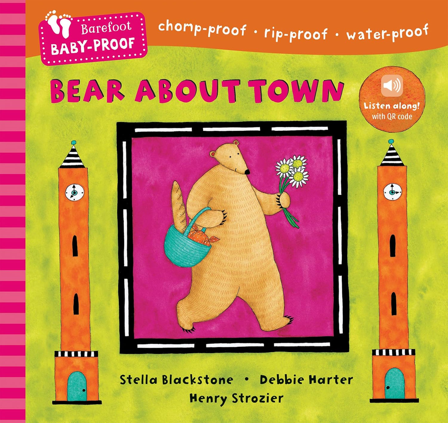 Bear About Town Baby Proof Book (8293379080391)