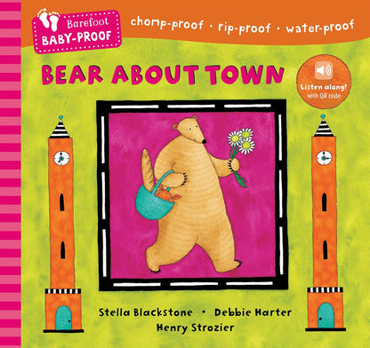Bear About Town Baby Proof Book (8293379080391)