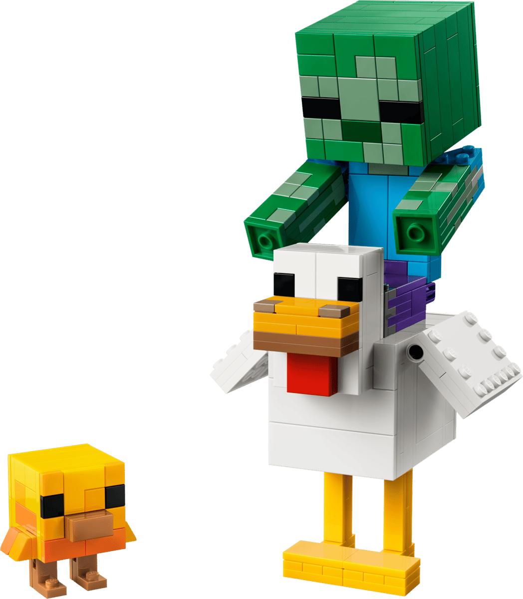 Lego MC Chicken Jockey 21582