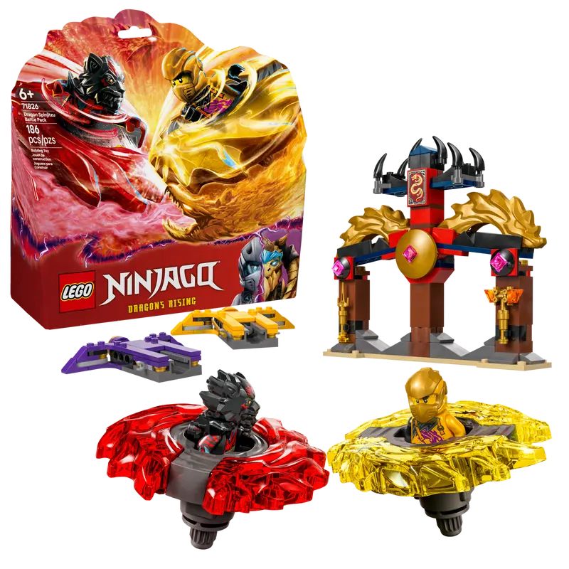 Lego Nin Dragon Spinjitzu Battle Pack 71826 (8298017226951)