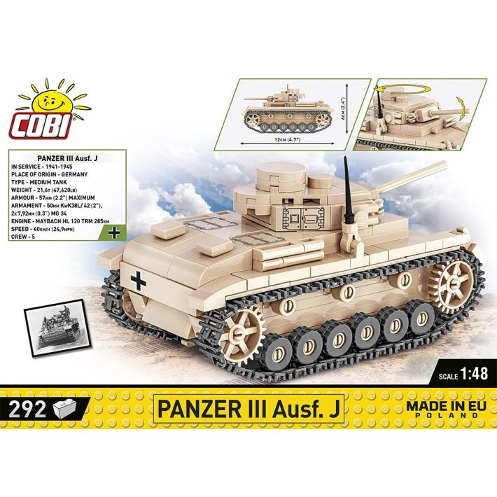 Cobi HC Panzer VI Tiger "131" 2710 (8160979747015)