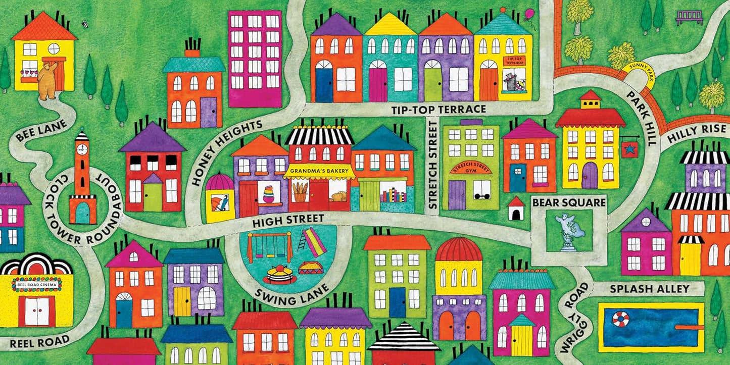 Bear About Town Baby Proof Book (8293379080391)