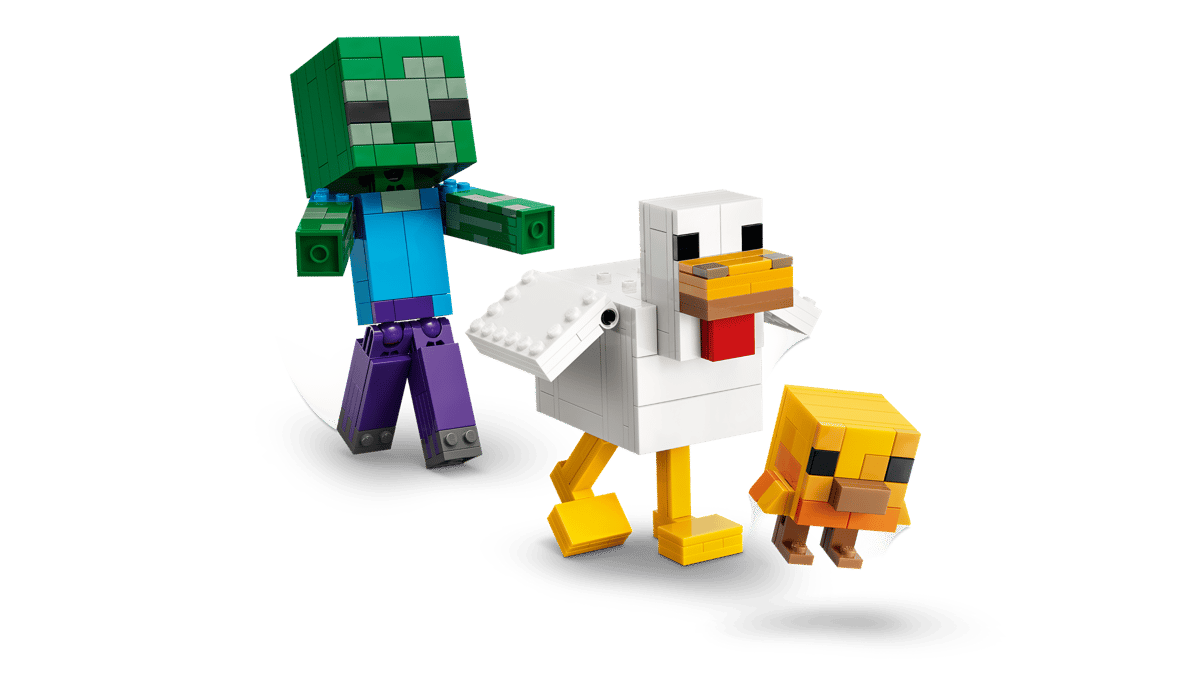 Lego MC Chicken Jockey 21582