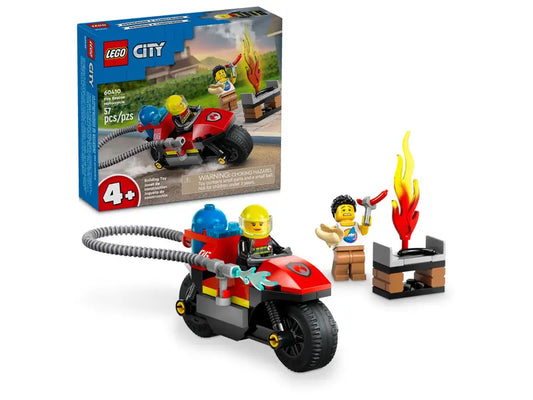 Lego City Fire Rescue Motorcycle 60410 (7859471122631)