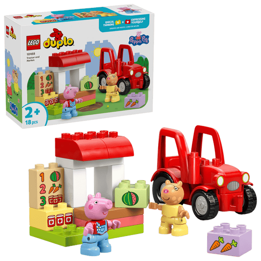 Lego Duplo Tractor and Market 10468