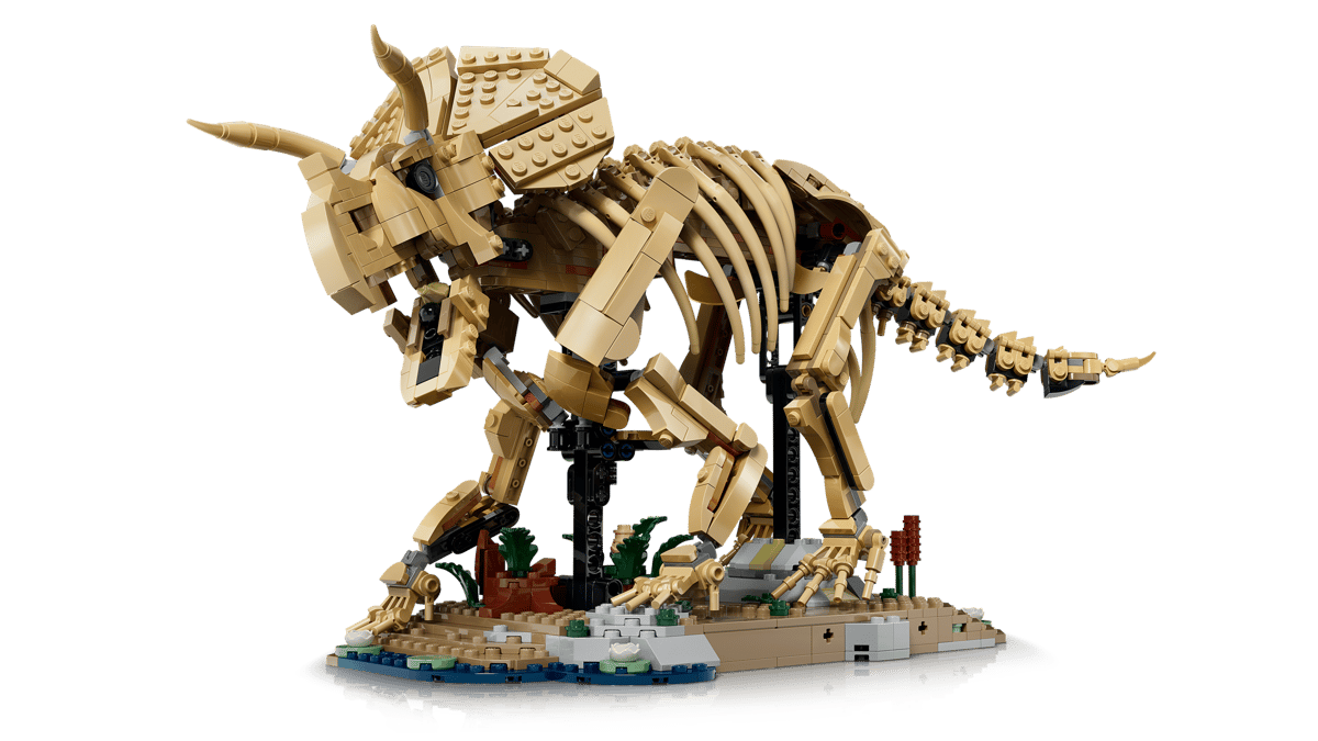 Lego Jurassic Dinosaur Fossils Triceratops 77985