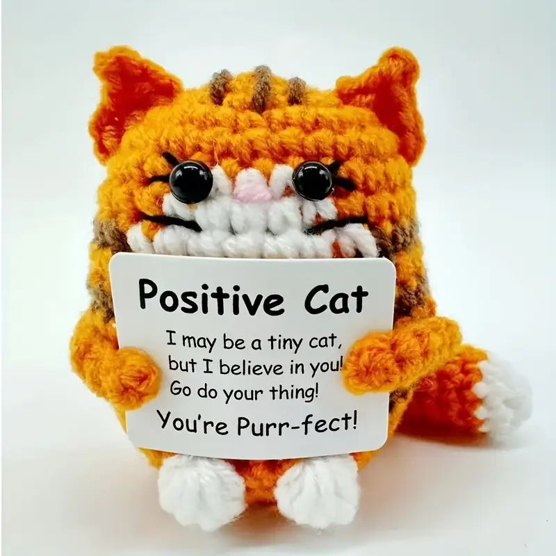 Crochet Emotional Support Ginger Cat (8466242994375)