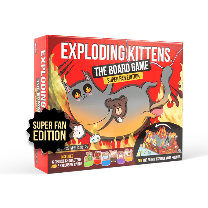 Exploding Kittens The Board Game Super Fan (8483060285639)