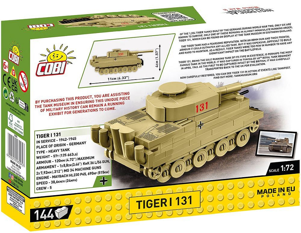 Cobi Tiger I 131 3095