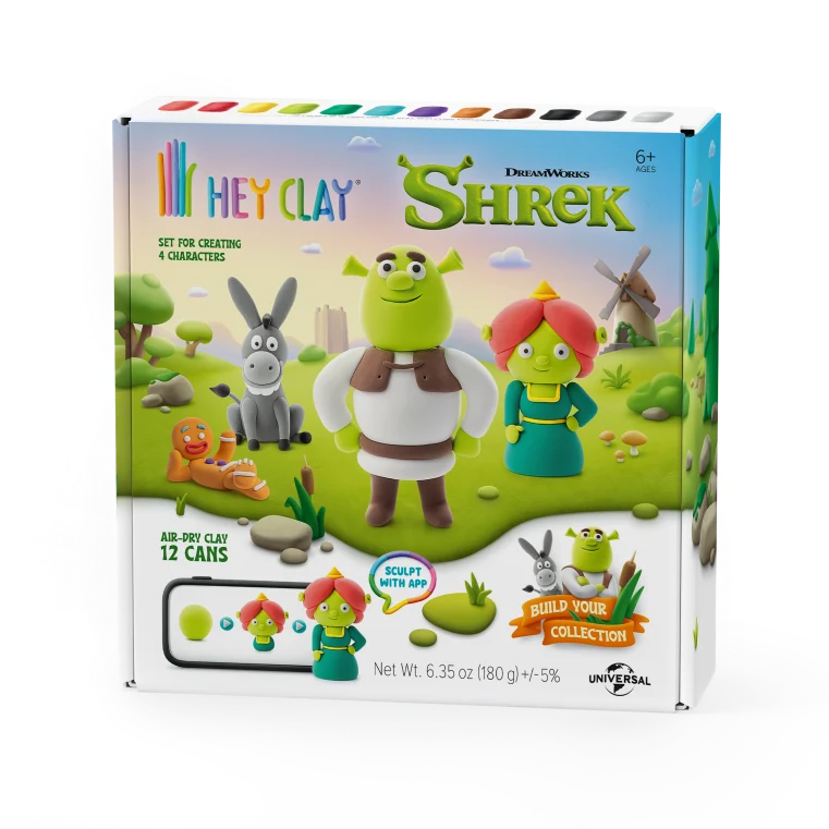 Hey Clay Shrek 4 characters