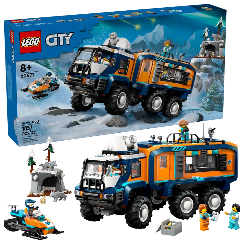 Lego City Arctic Eplorer Science Lab Truck 60471 (8384510230727)