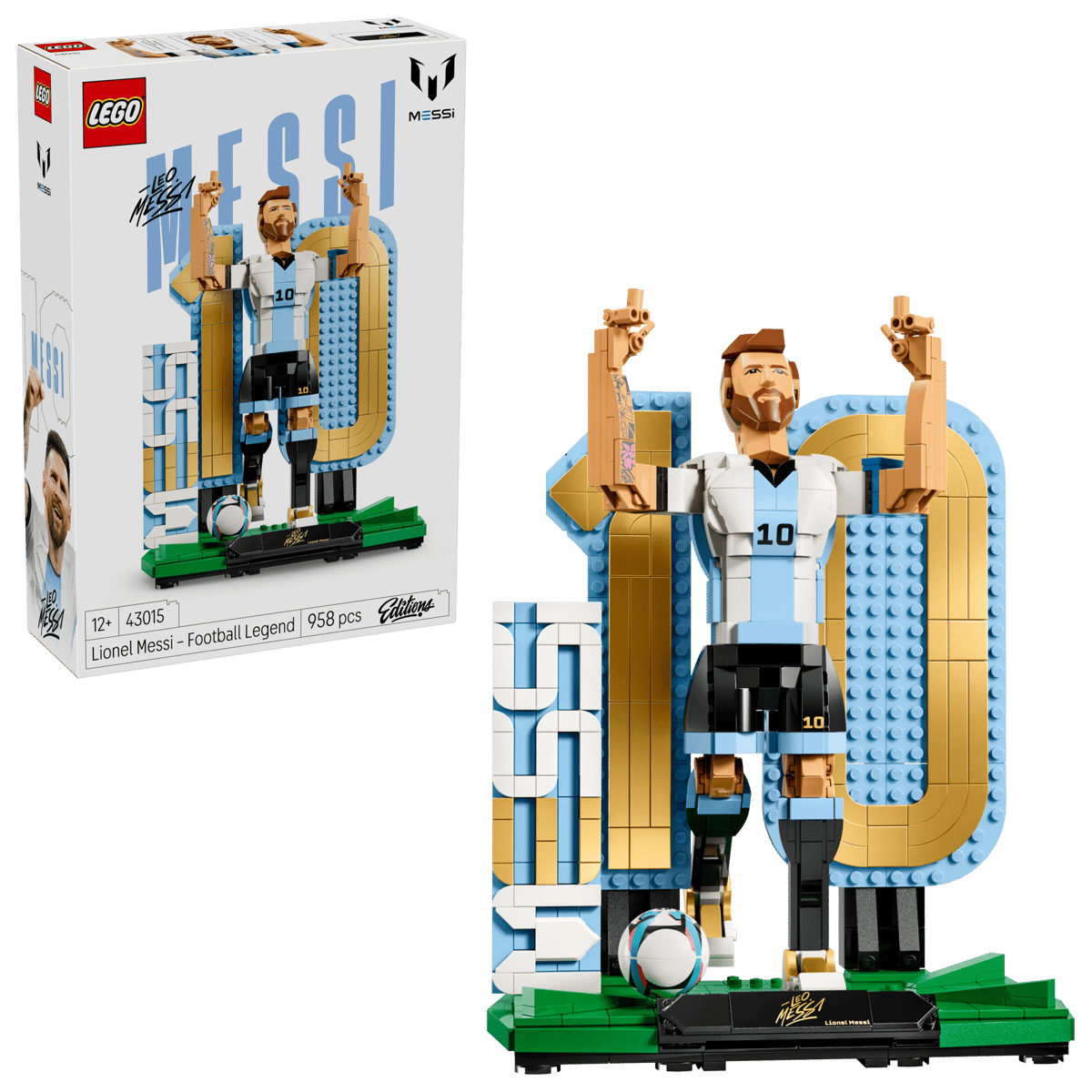 Lego Editions Lionel Messi Soccer Legend 43015