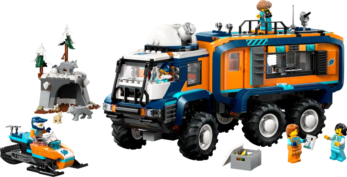 Lego City Arctic Eplorer Science Lab Truck 60471 (8384510230727)