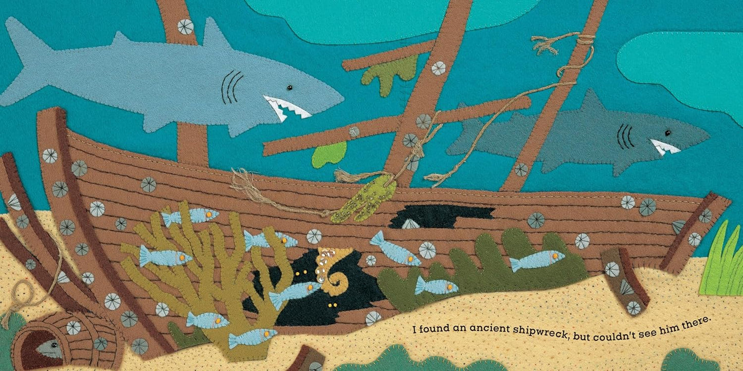 Secret Sea Horse Baby Proof Book (8293379014855)