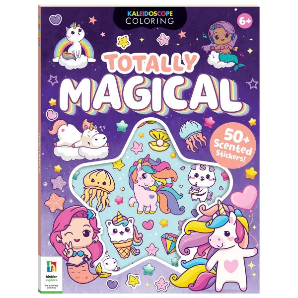 Kaleidoscope Colouring Scented Stickers Magical