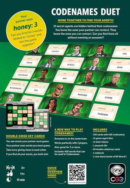 Codenames: Duet (2025 refresh)