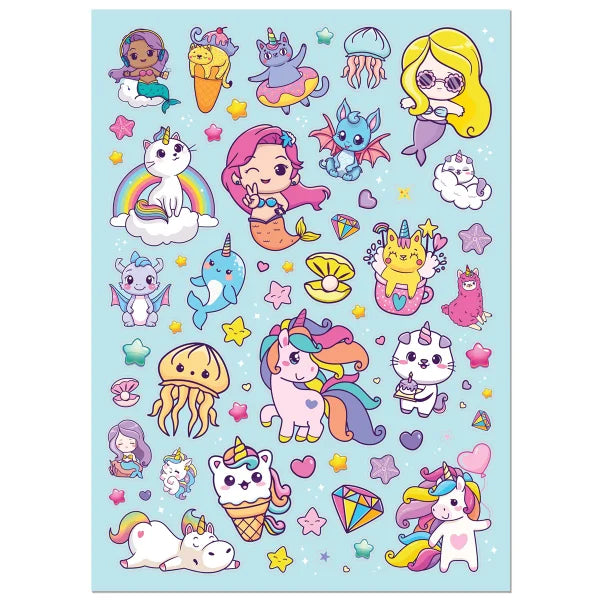 Kaleidoscope Colouring Scented Stickers Magical