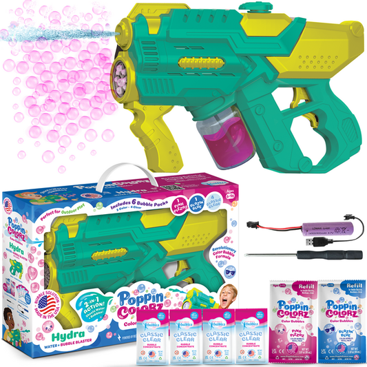 Poppin Colorz Hydra 2in1 Water & Bubble Blaster (8216520753351)