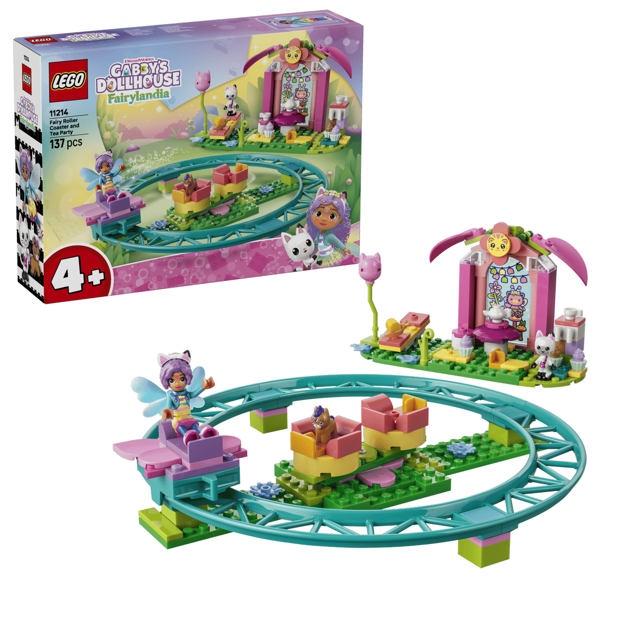 Lego Gabby Fairy Roller Coaster and Tea Party 11214