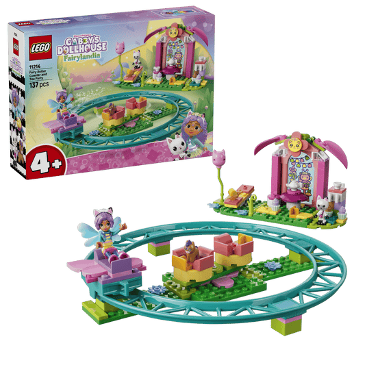 Lego Gabby Fairy Roller Coaster and Tea Party 11214