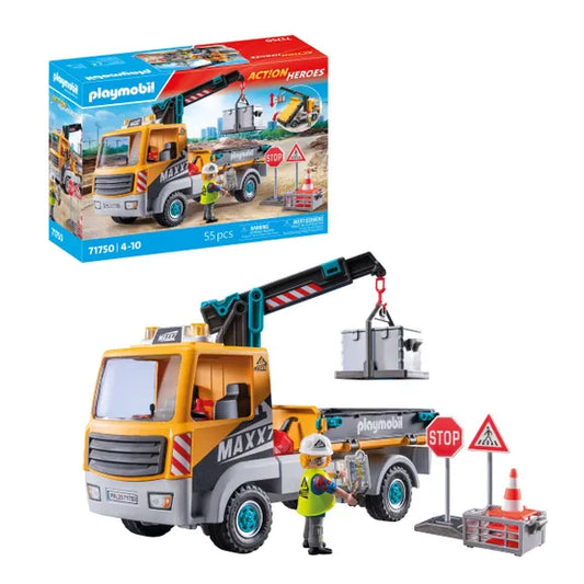 PL Construction Truck with Crane (8495549874375)