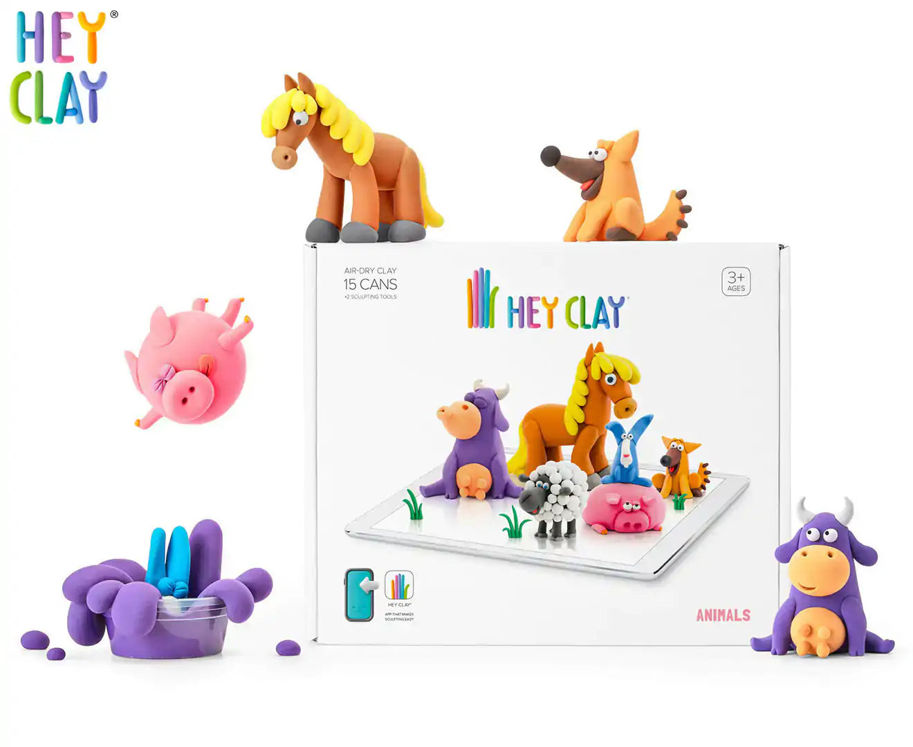 Hey Clay Animals 15 Can (7726219296967)