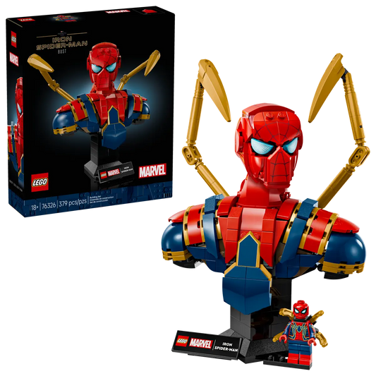 Lego SH Iron Spiderman Bust 76326 (8437575680199)