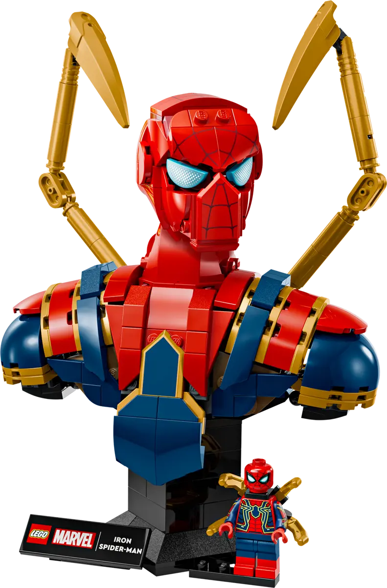 Lego SH Iron Spiderman Bust 76326 (8437575680199)