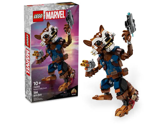 Lego SH Rocket & Baby Groot 76282 (7859503956167)