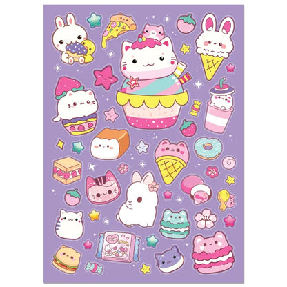Kaleidoscope Colouring Scented Stickers Kawaii
