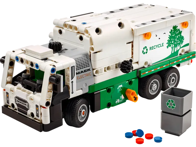Lego Tech Mack LR Electric Garbage Truck 42167 (7859471024327)