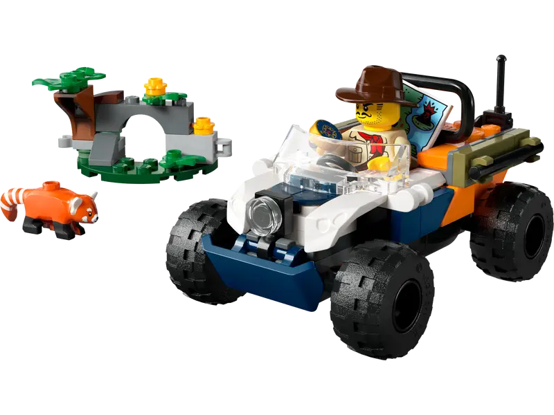 Lego City ATV Red Panda Mission 60424 (8067612082375)