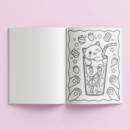 Kaleidoscope Colouring Scented Stickers Kawaii