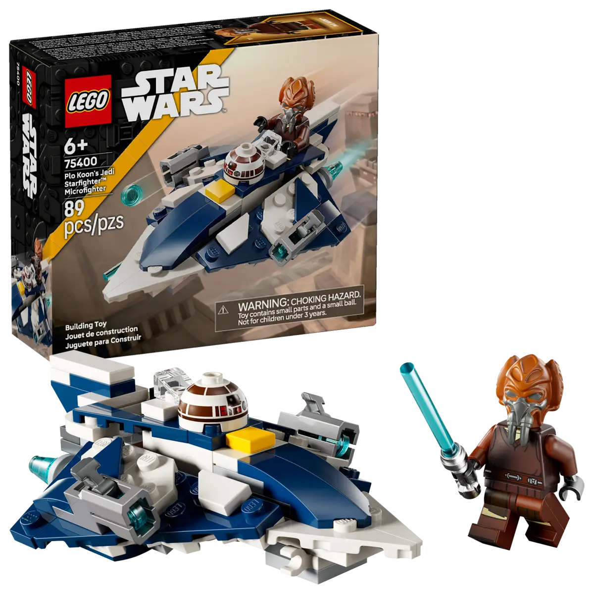 Lego SW Plo Koon's Microfighter 75400 (8385616150727)
