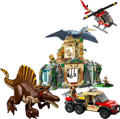 Lego Jurassic Spinosaurus & Quetzalcoatlus Air Mission 76976 (8384545161415)