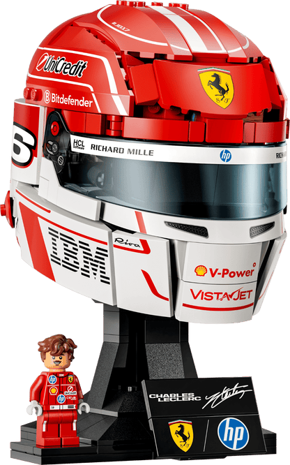 Lego Editions Ferrari HP Leclerc Helmet 43014