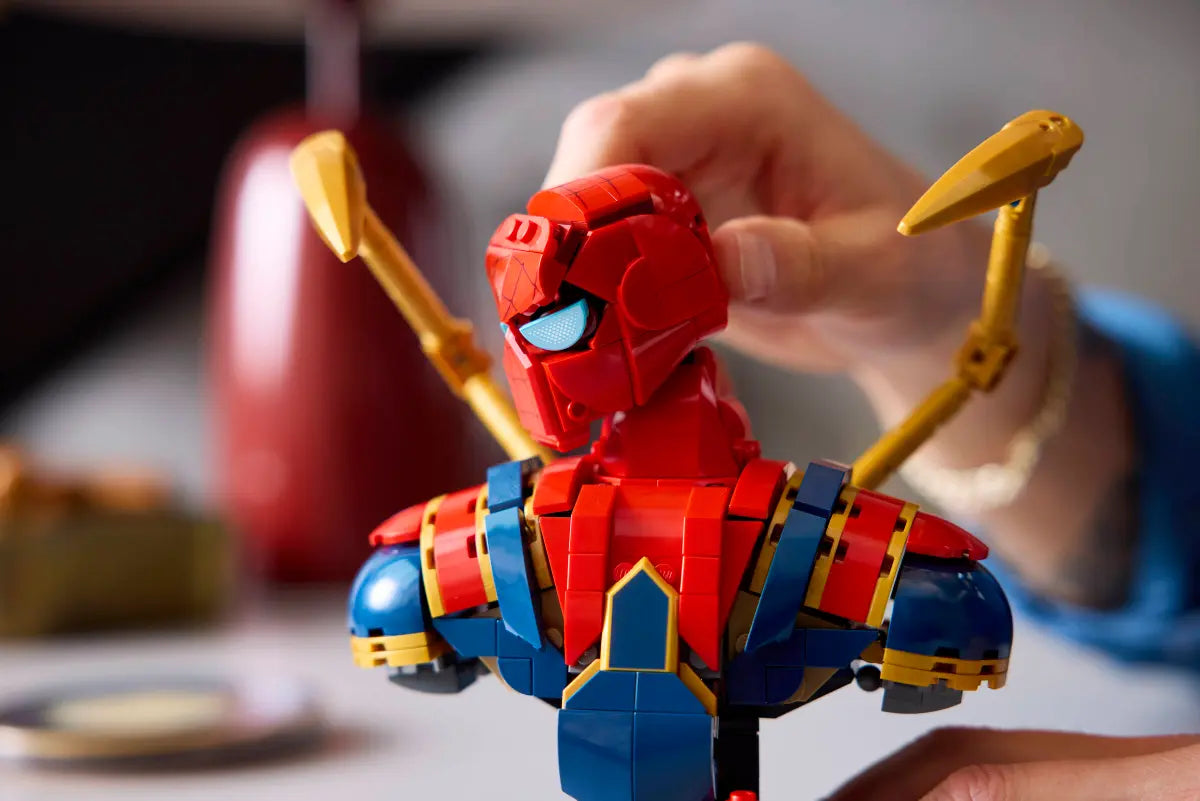 Lego SH Iron Spiderman Bust 76326 (8437575680199)