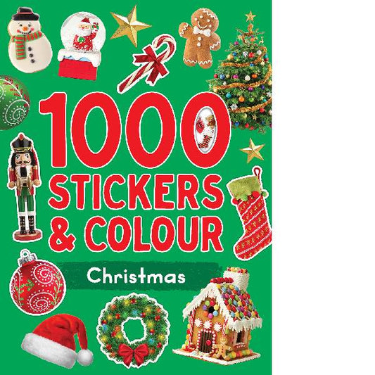 1000 Christmas Stickers & Colour (8242268831943)