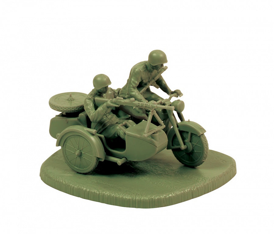 Zvezda Soviet M-72 Sidecar 1/100 (8390084755655)