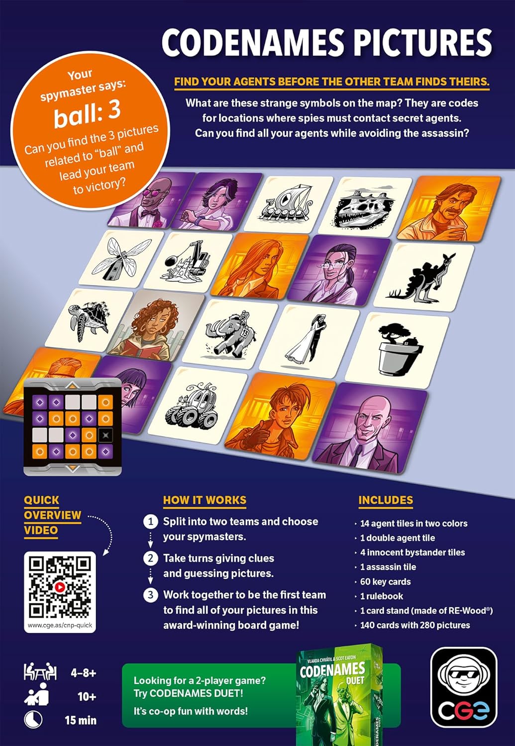 Codenames: Pictures (2025 refresh)