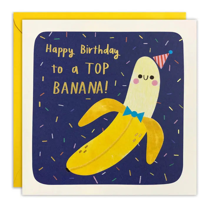 Top Banana - Birthday Card