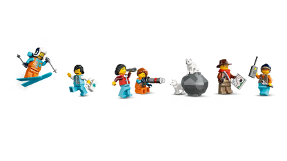 Lego City Explorers Arctic Polar Express Train 60470 (8384510329031)