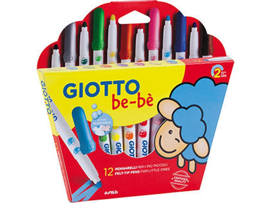 Giotto Be-Be Fibre Pens 12pk (8231832322247)